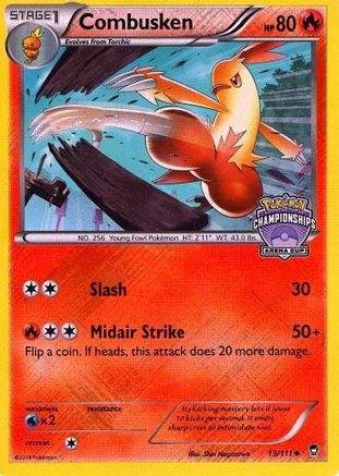 Combusken 013/111 - Promo - Reverse Holofoil