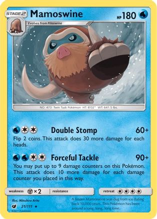 Mamoswine 021/111/111 - Rare