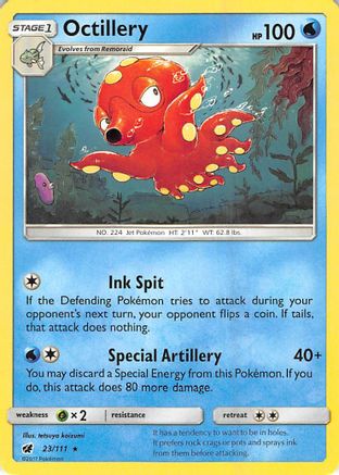 Octillery 023/111 - Rare