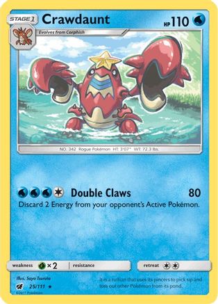 Crawdaunt 025/111 - Rare