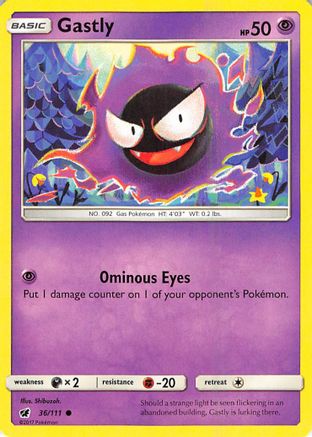 Gastly 036/111/111 - Common