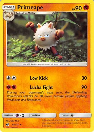 Primeape 051/111/111 - Rare