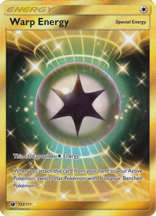 Warp Energy (Secret) 123/111 - Secret Rare - Holofoil
