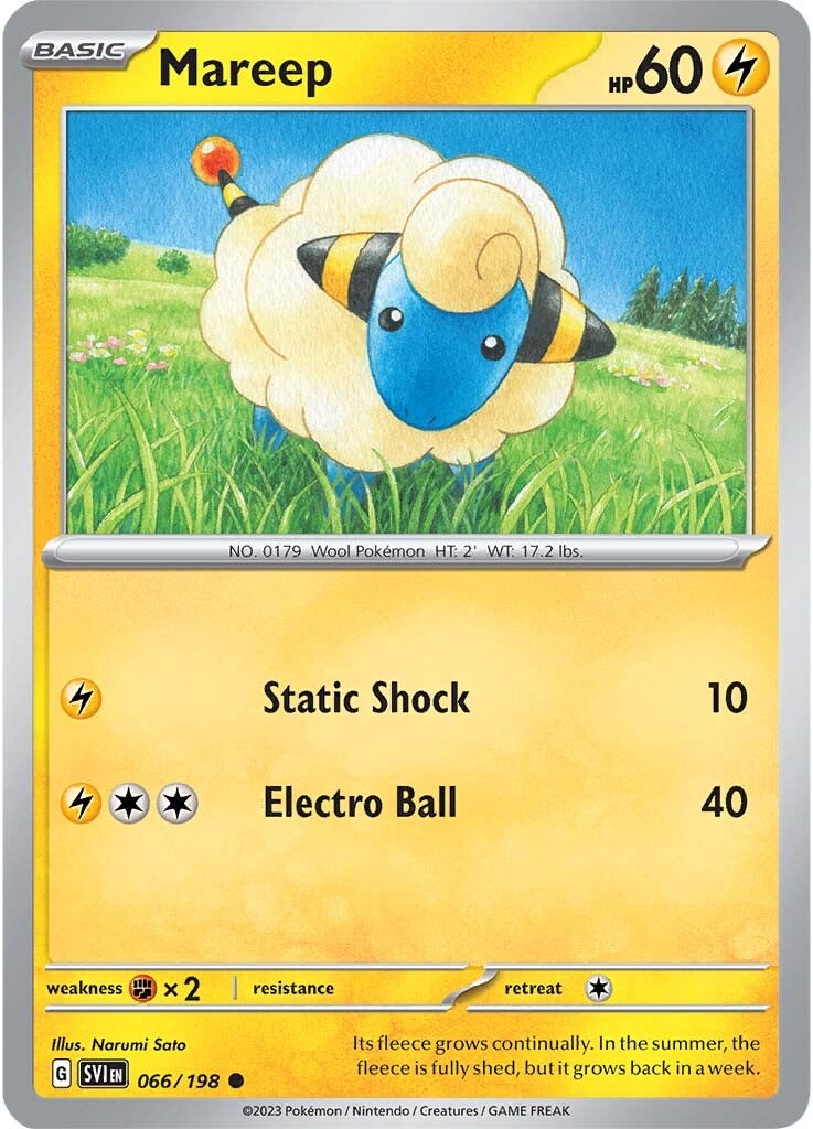 Mareep 066/198 - Common