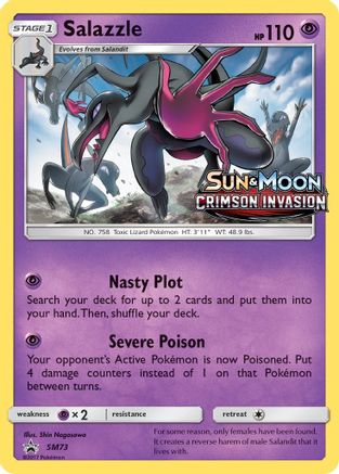 Salazzle SM73/248 - Promo - Holofoil
