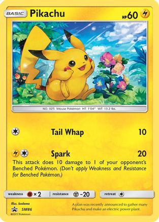Pikachu SM86/248 - Promo - Holofoil