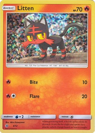 Litten 003/12/12 - Promo - Holofoil