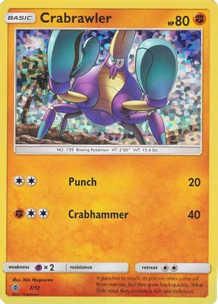 Crabrawler 007/12/12 - Promo - Holofoil