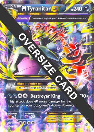 M Tyranitar EX 043/98 - Promo - Holofoil