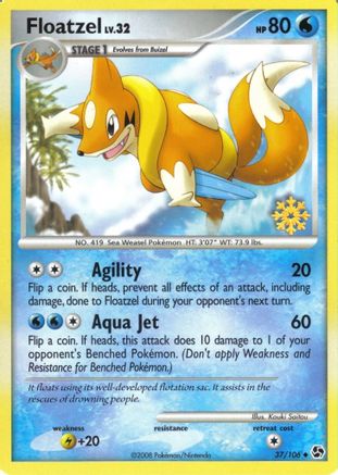 Floatzel 037/106 - Promo