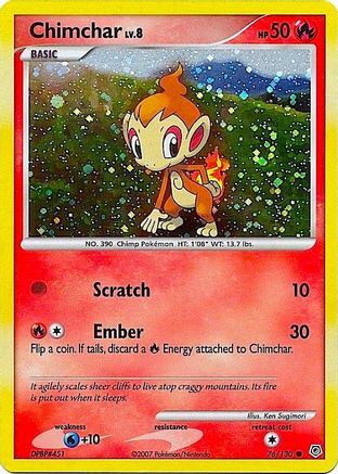 Chimchar 076/130 - Promo - Holofoil