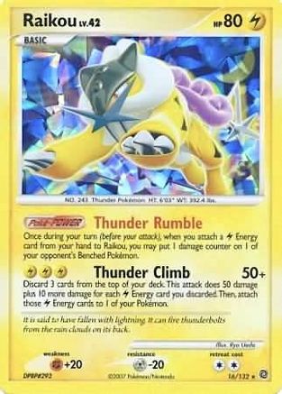 Raikou 016/132 - Promo - Holofoil