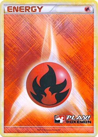 Fire Energy (2010 Play! Pokemon) - Promo - Holofoil