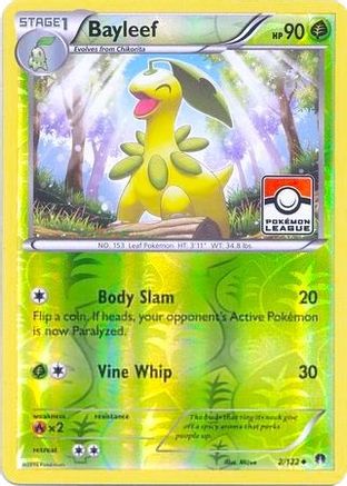 Bayleef 002/122 - Promo - Reverse Holofoil