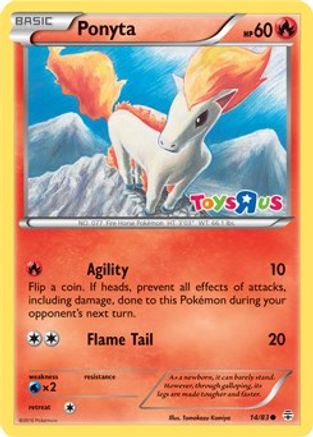Ponyta 014/83 - Promo - Holofoil
