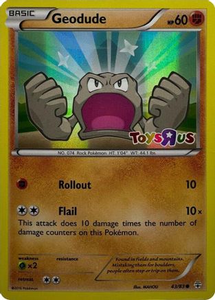 Geodude 043/83 - Promo - Holofoil