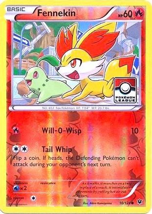 Fennekin 010/124 - Promo - Reverse Holofoil