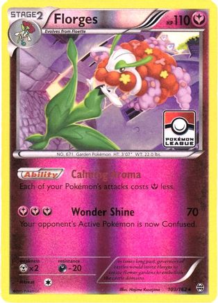Florges 103/162 - Promo - Reverse Holofoil