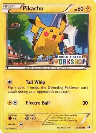 Pikachu 020/108 - Promo
