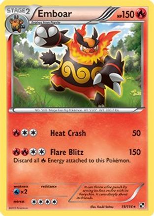 Emboar 019/114 - Rare