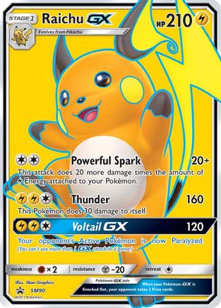 Raichu GX SM90/248 - Promo - Holofoil