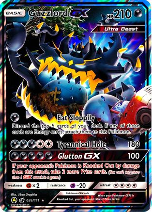Guzzlord GX 63a/111/111 - Promo - Holofoil