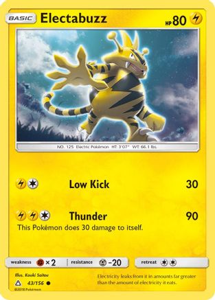 Electabuzz 043/156/156 - Common