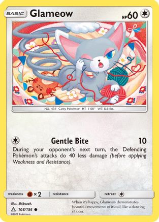 Glameow 108/156/156 - Common