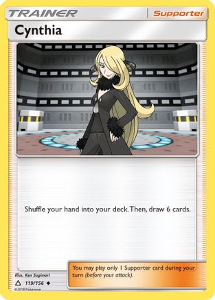 Cynthia 119/156/156 - Uncommon