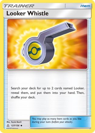 Looker Whistle 127/156 - Uncommon