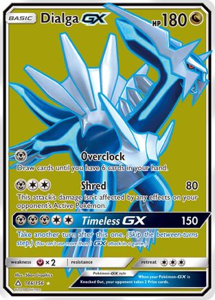 Dialga GX (Full Art) 146/156 - Ultra Rare - Holofoil