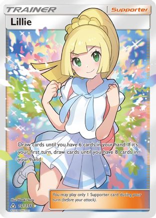 Lillie (Full Art) 151/156/156 - Ultra Rare - Holofoil
