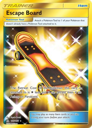 Escape Board (Secret Rare) 167/156 - Secret Rare - Holofoil