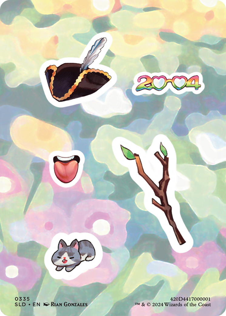 Sticker Sheet (0335) (SLD-335) - Secret Lair Drop Series