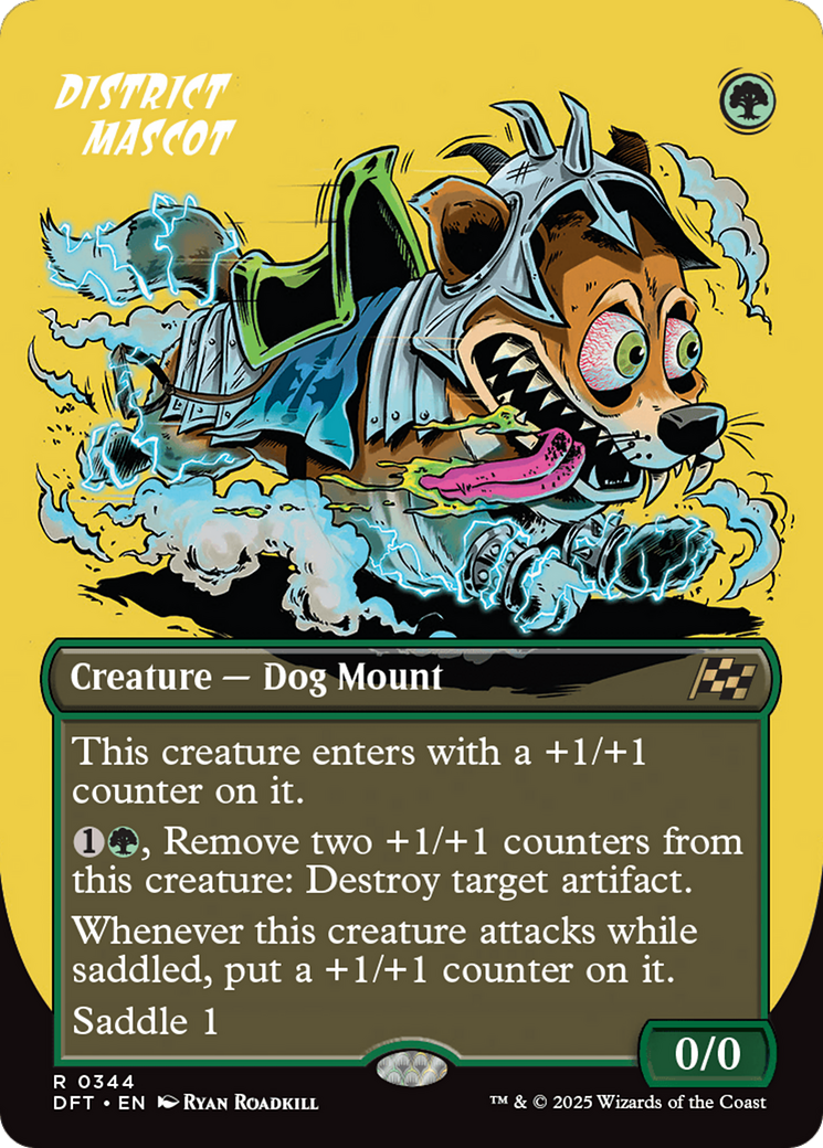 District Mascot (Borderless) (-344) - Aetherdrift