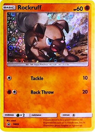 Rockruff SM06 - Promo - Holofoil