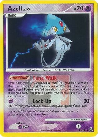 Azelf 019/146 - Promo - Reverse Holofoil
