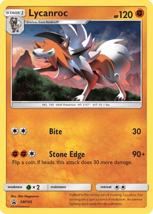 Lycanroc SM105/248 - Promo - Holofoil