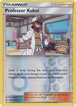 Professor Kukui 128/149 - Promo - Reverse Holofoil