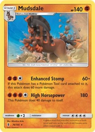 Mudsdale 076/145 - Rare