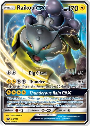 Raikou GX SM121/248 - Promo - Holofoil