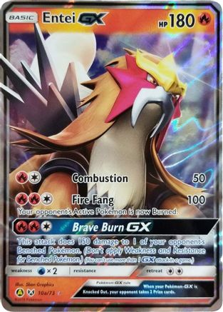 Entei GX 10a/073/73 - Promo - Holofoil