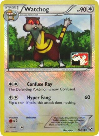 Watchog 079/114 - Promo - Reverse Holofoil