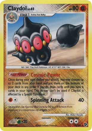 Claydol 015/106 - Promo - Reverse Holofoil