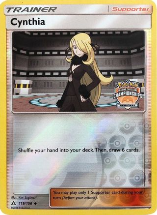 Cynthia 119/156 - Promo - Reverse Holofoil