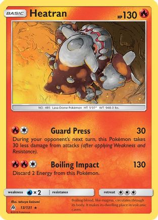 Heatran 013/131 - Rare