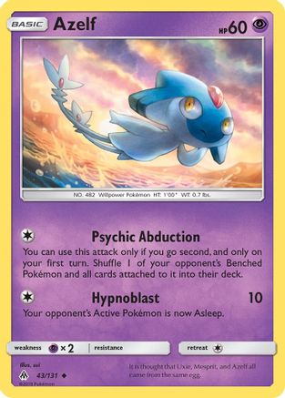 Azelf 043/131/131 - Uncommon