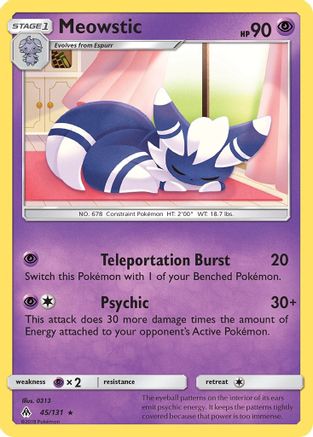 Meowstic 045/131/131 - Rare