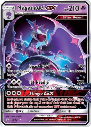 Naganadel GX 056/131/131 - Ultra Rare - Holofoil