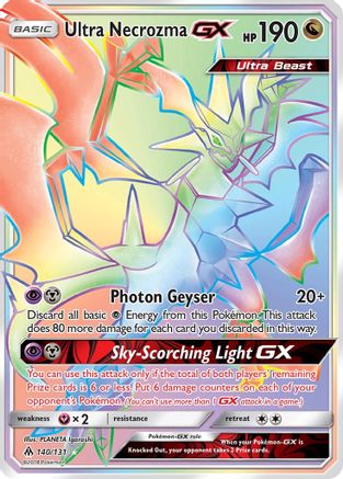 Ultra Necrozma GX (Secret) 140/131 - Secret Rare - Holofoil